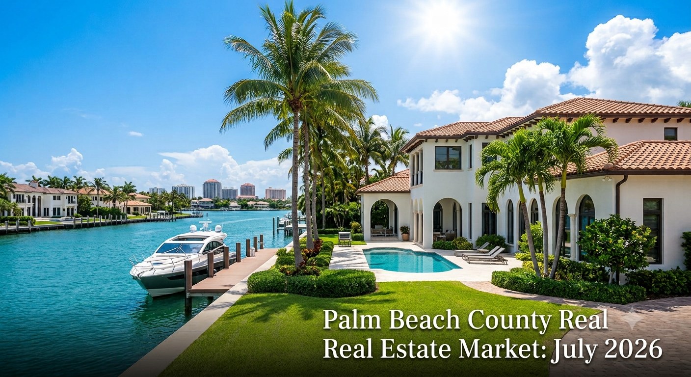 Palm Beach County Real Estate Market: July 2026